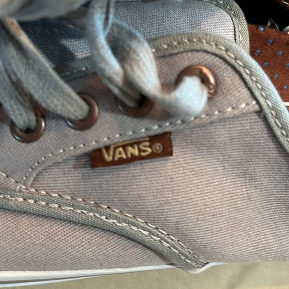 Vans Chima Ferguson Pro. Brushed Twill Grey Skate Shoe. Size 7.5 - Picture 8 of 14